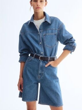 H&M Blue jeans Bermuda shorts